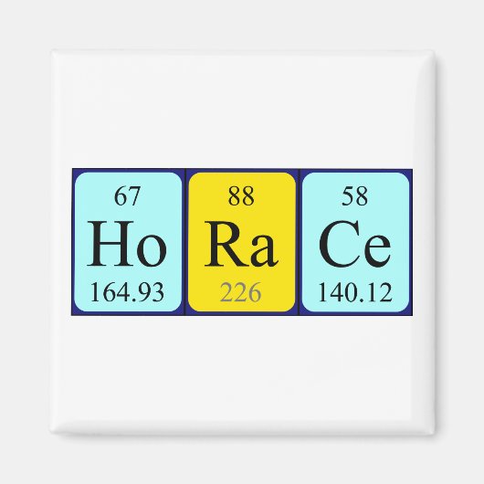Periodenmagnet Magnet (Vorne)