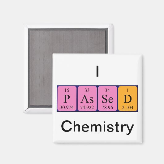 Periodenmagnet Magnet (Vorderseite/Rückseite)
