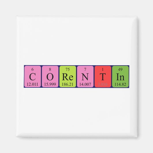 Periodenmagnet Magnet (Vorne)