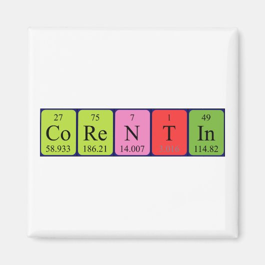 Periodenmagnet Magnet (Vorne)