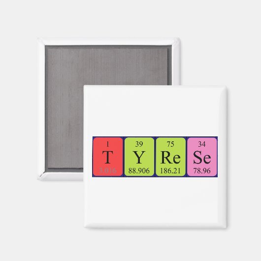 Periodenmagnet Magnet (Vorderseite/Rückseite)