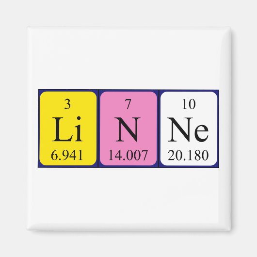 Periodenmagnet Magnet (Vorne)