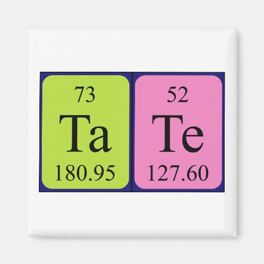 Periodenmagnet Magnet (Vorne)