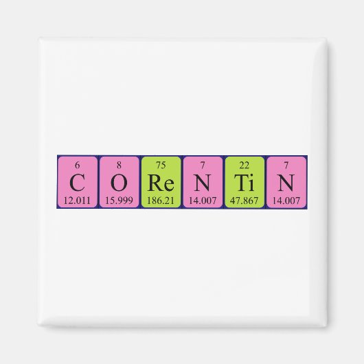 Periodenmagnet Magnet (Vorne)