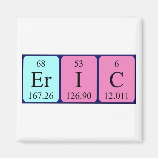 Periodenmagnet Magnet (Vorne)