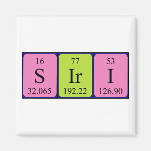 Periodenmagnet Siri Magnet