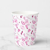 Periodenmuster Pappbecher (Rechts)