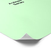 Periodenplakat Poster (Ecke)