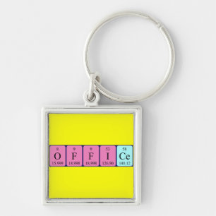 Periodenschlüsselwort des Amtes 4 Schlüsselanhänger