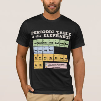 Periodensystem der Elefanten T-Shirt