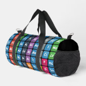Periodensystem der Elemente 3 Duffle Bag (Rechte Ecke)