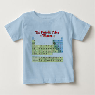 Periodensystem der Elemente Baby T-shirt