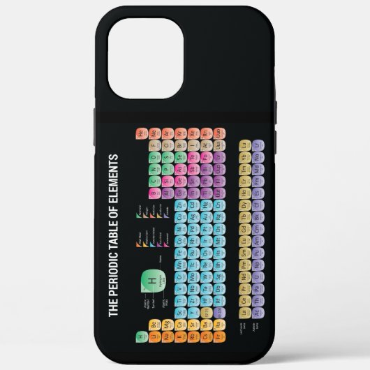 Periodensystem der Elemente Case-Mate iPhone Hülle (Rückseite)