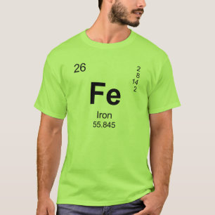 Periodensystem der Elemente (Eisen) T-Shirt