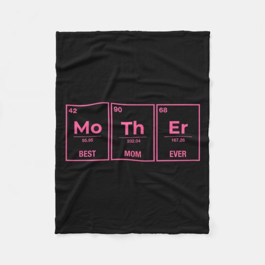 Periodensystem der Elemente für Frauen Mutter - Ma Fleecedecke (Vorderseite)