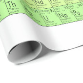 Periodensystem der Elemente Geschenkpapier (Rolleneckpunkt)