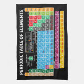 Periodensystem der Elemente Geschirrtuch (Vertikal)
