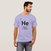 Periodensystem der Elemente (Helium) T-Shirt (Vorne ganz)