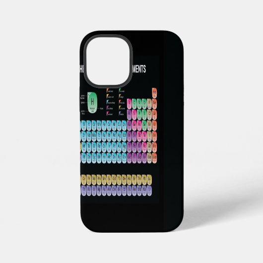 Periodensystem der Elemente iPhone Hülle (Rückseite)
