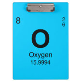 Periodensystem der Elemente (Sauerstoff) Klemmbrett (Vorderseite)