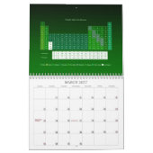 Periodensystem des Kalenders der Element-2015 Kalender (Mär 2027)
