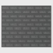 Periodensystem-Genie-Packpapier Geschenkpapier (Flach)