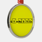 Periodensystem-Gymnastik Ornament Aus Metall (Rechts)
