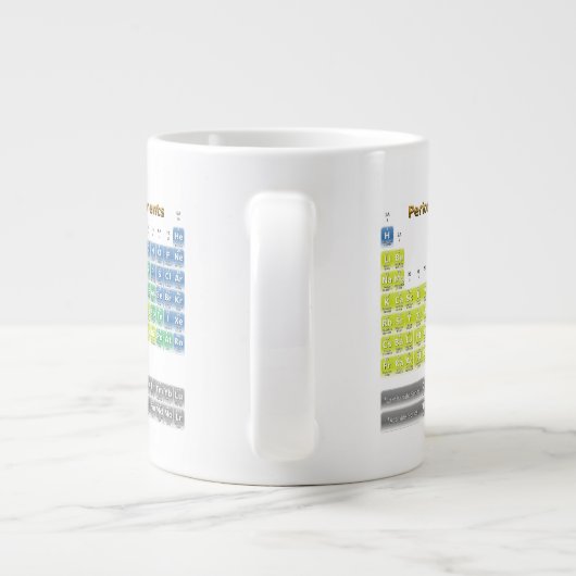 Periodensystem Jumbo-Tasse (Rückseite)