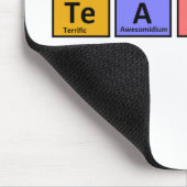 Periodensystem-Lehrer-Anerkennung Mousepad (Ecke)