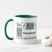 Periodensystem Papa-Witze Tasse
