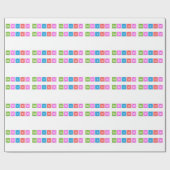 Periodensystemchemiespaß Geschenkpapier (Flach)