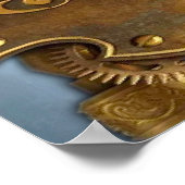 Periodic Element Neptunium Atomic #93 Poster (Ecke)