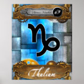 Periodic Element Thulium Atomic Number #69 Poster (Vorne)