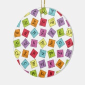 Periodic Elemente Keramik Ornament (Links)