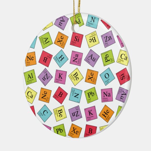 Periodic Elemente Keramik Ornament (Links)