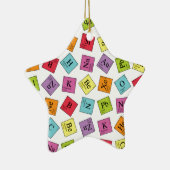 Periodic Elemente Keramikornament (Rechts)