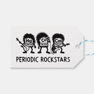 Periodic Rockstars Chemistry Humor Geschenkanhänger