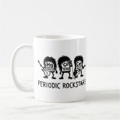 Periodic Rockstars Chemistry Humor Kaffeetasse (Links)