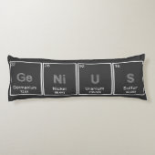 Periodic Table GeNiUS Körperkissen (Rückseite)