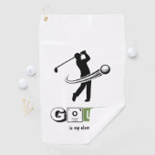 Periodic Table 'Golf Is My Element' Science Humor Golfhandtuch (Insitu)