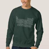 Periodic Table Green Sweatshirt (Vorderseite)