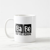 Periodic Table Of Babe The Hot Element Valentines Kaffeetasse (Links)