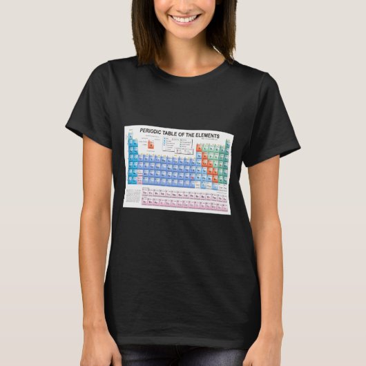 Periodic Table Of Elements Fully Updated T-Shirt (Vorderseite)