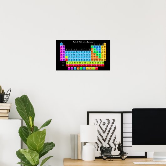 Periodic Table Poster (Heimbüro)