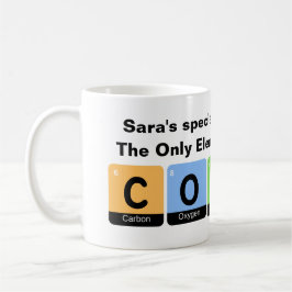 Periodic Table Scientists Coffee lover  Kaffeetasse