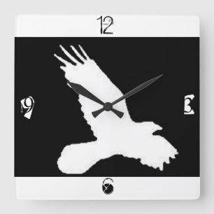 Periodik Clock Quadratische Wanduhr