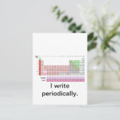 periodisch postkarte (Stehend Vorderseite)