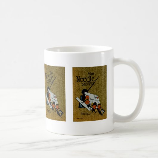 Periodische Abbildung der Nadel Kaffeetasse (Rechts)