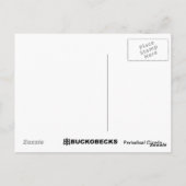 Periodische Cicada Postkarte. Postkarte (Rückseite)