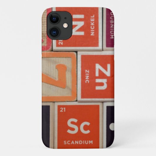 Periodische Elemente Zink-Wissenschaft Case-Mate iPhone Hülle (Rückseite)